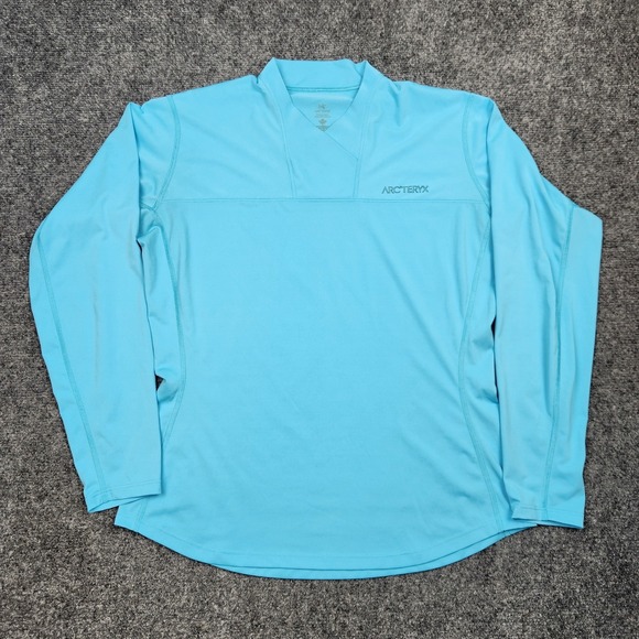 Arc'teryx Base Layer Shirt Womens Large Long Sleeve Athletic Outdoor Lightweight - Picture 1 of 7